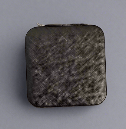 Square Portable Jewelry Organizer with Zipper - J.Resilience