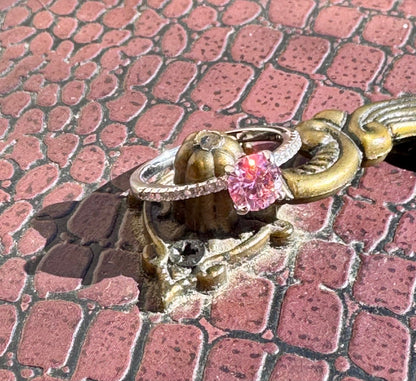 Sakura Pink Moissanite Ring 1ct - J.Resilience