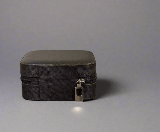 Square Portable Jewelry Organizer with Zipper - J.Resilience