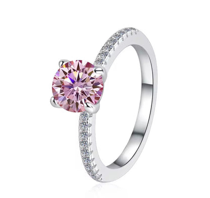 Sakura Pink Moissanite Ring 1ct - J.Resilience