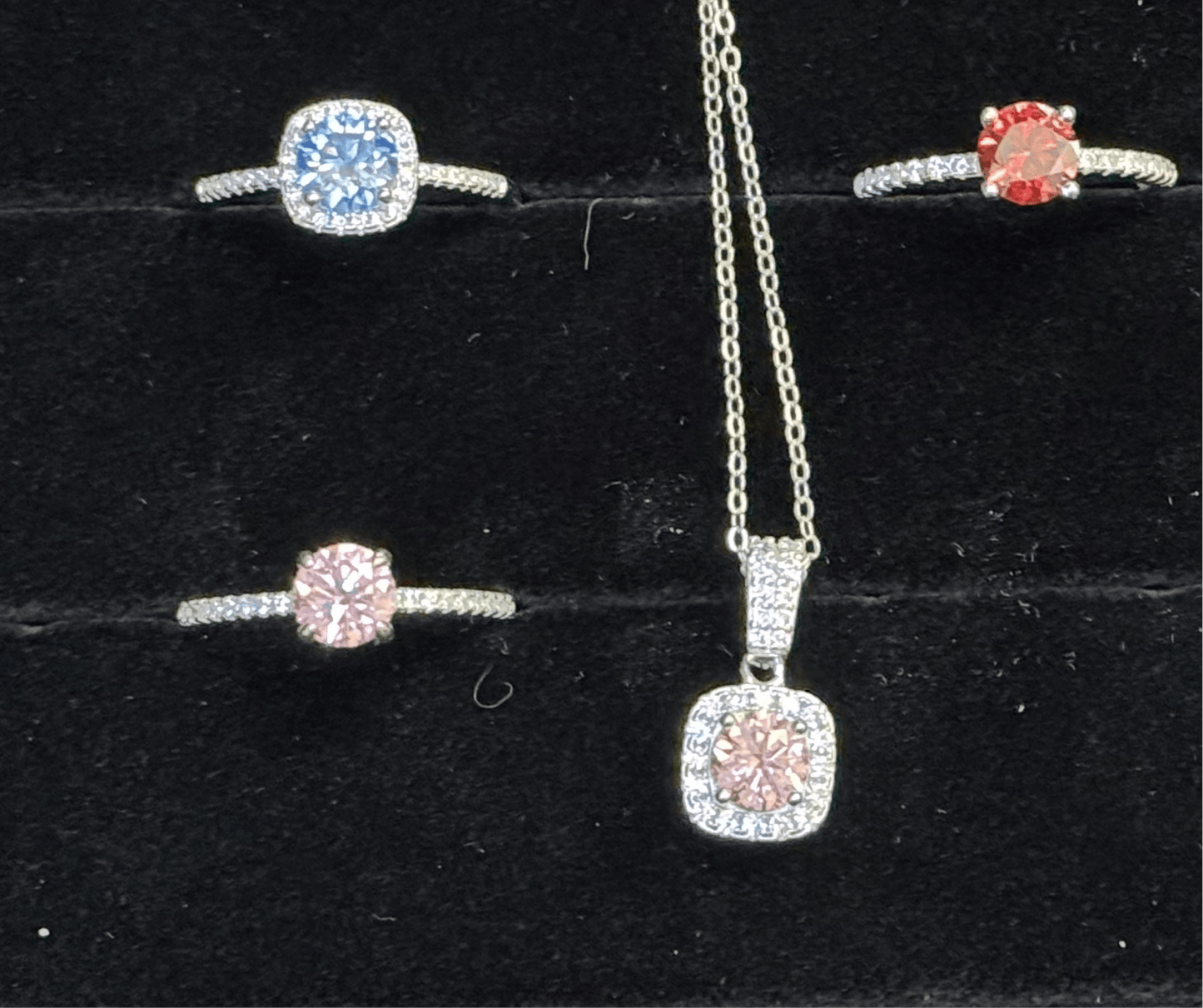 Sakura Pink Moissanite Ring 1ct - J.Resilience